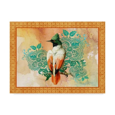 Jean Plout 'Exotic Birds' Canvas Art,35x47
